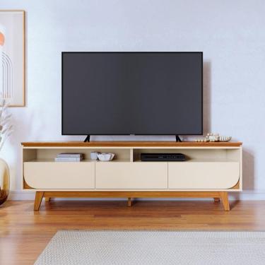 Imagem de Bancada Para TV 75 Polegadas Orion Cinamomo Off White