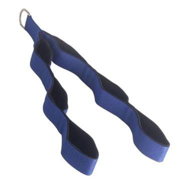 Imagem de oshhni Tricep corda Cabo fixação alça TRIDEP PULL Down Acipação Maior amplitude de movimentação Grip para flexões de ginástica em casa, Azul