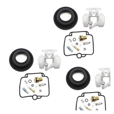 Imagem de Kit de reparo de carburador compatível com Triumph Trophy Daytona Adventurer Speed Triple Sprint Sport Tiger Trident 900 1200 750 600 650 (4 conjuntos de diafragma)