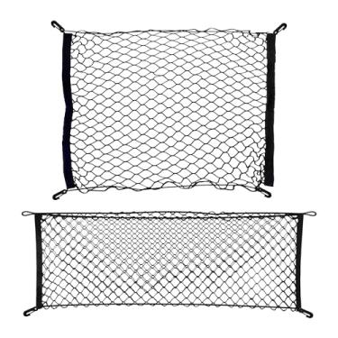 Imagem de Rede de carga de malha porta-malas estilo envelope para Jeep Compass, Patriot, Renegade 2007-2025, acessórios externos automotivos - Organizadores de armazenamento de carro premium, rede de cama de