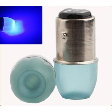 Imagem de Par Lâmpada Led 1 Polo ou 2 Polos Strobo - Lagos Importadora, Azul, 2 