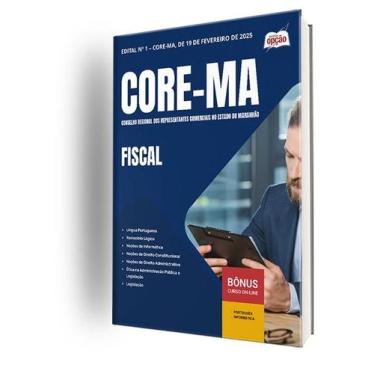 Imagem de Apostila CORE-MA  - Fiscal - Apostilas Opção
