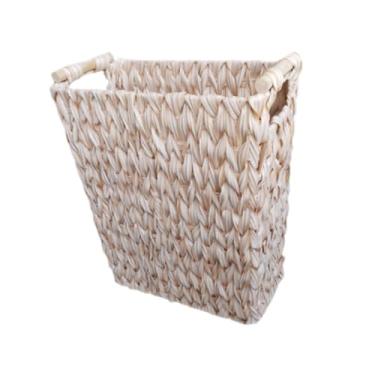 Imagem de MYCENSE Cesta de lavanderia tecida, cesto de armazenamento organizador de contêiner de armazenamento portátil Organizador de brinquedos para lavanderia do