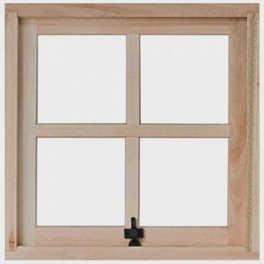 Imagem de Janela de Madeira Maxim-Ar 50x60cm com Caixilho 9,4cm ewr MP61 Rondosul