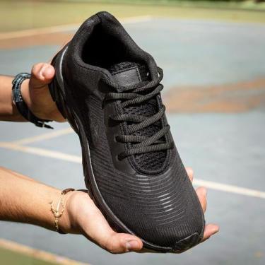 Imagem de Tênis Masculino Esportivo Evoltenn Tube Runner, Black, 40