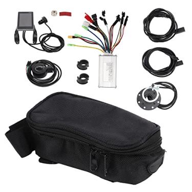 Imagem de Kit de conversão de bicicleta elétrica 17a Controlador de três modos GD06 Display Motor Controller sem escova Conjunto para 250W 350W Motor Electric Bike Scooter Modificação