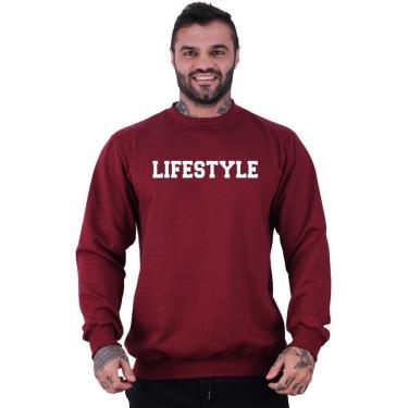 Imagem de Blusa Moletom Basic MXD Conceito Sem Touca Treino Fitness Inverno-Masculino