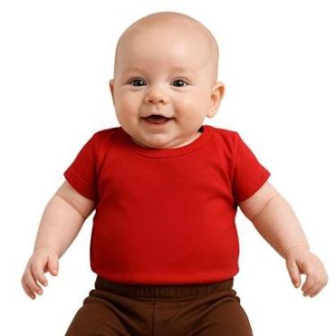 Imagem de Camiseta Manga Curta Básica Infantil Bebê Menina Kyly-Feminino