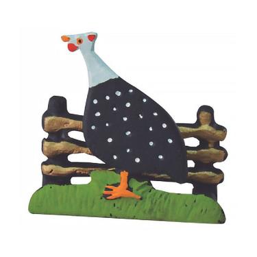 Imagem de Porta Condimentos Guardanapo Alumínio Fundido Modelo Galinha