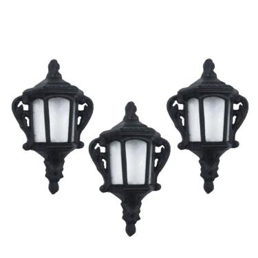 Imagem de Kit 3 Arandelas Externa Interna De Parede Em Ferro Fundido