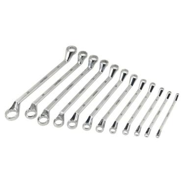 Imagem de Kit Jogo de Chaves Estrela Cromadas Vonder Profissional 6 a 32mm 12 Peças