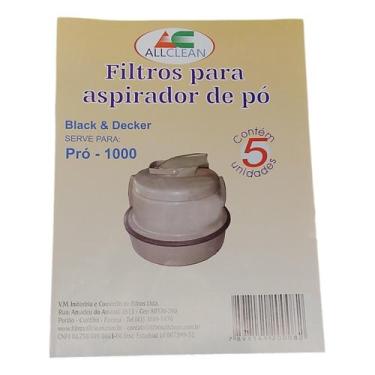 Imagem de Saco Descartavel Aspirador Black & Decker Pro1000 All Clean