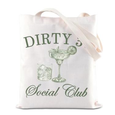 Imagem de KUIYAI Bolsa de lona 30 para festa de aniversário de 30 anos para coquetéis e coquetéis para amantes de bebidas alcoólicas, Dirty30ts-us, middle
