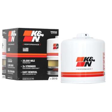 Imagem de Filtro de Óleo K&N Performance Premium – Maior Fluxo de Óleo e Proteção do Motor – Compatível com Vários Modelos - HP-2010 - CHRYSLER, DODGE, FORD, JEEP