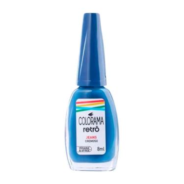 Imagem de Esmalte Colorama Retrô Cremoso Cor Jeans 8ml