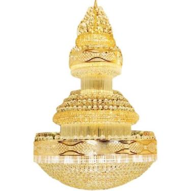 Imagem de Lustre Cristal Imperial Gold 120Cm - Smart Norte