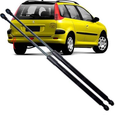Imagem de Par Amortecedor Tampa Porta Malas Peugeot 206 207 Sw 2005/09
