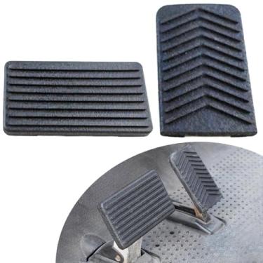 Imagem de HaHeHo Capa para acelerador de carrinho de golfe e pedal de freio para EZGO RXV 2008-Up Gas and Electric, OEM # 600252 610471, 600255 610529