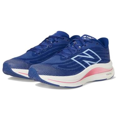 Imagem de New Balance FuelCell Walker Elite V1 Tênis de caminhada feminino, Inkwell/Dragon Berry/Electric Sky, 11 Wide