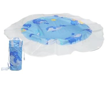 Imagem de Piscina de praia para bebês, piscina para crianças de 1 a 3 anos, piscina infantil dobrável com bolsa de transporte impermeável, piscina de praia portátil para bebês para férias de verão ao ar livre