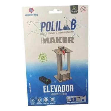 Imagem de Brinquedo De Montar Científico Polilab Linha Maker Polibrinq - Brinque