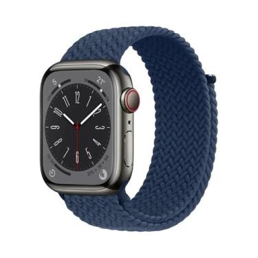 Imagem de Pulseira Trançada Solo Loop Para Apple Watch De 40mm 41mm 42mm 44mm 45