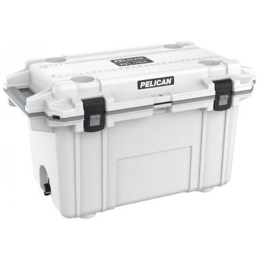 Imagem de Cooler Térmico Portátil 70 Litros com Alça e Porta Copos, Pelican, Cinza