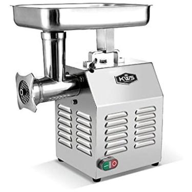 Imagem de TC 765W 1HP moedor de carne elétrico de aço inoxidável moedor de carne para restaurante, delicatessen, casa, KWS KITCHENWARE STATION ME 12