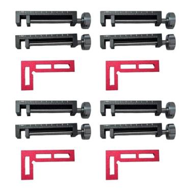 Imagem de Stgfyxgs 12 Peças de Grampos de Canto para Marcenaria, Ferramenta Profissional para Instalação de Portas de Armários E Gavetas