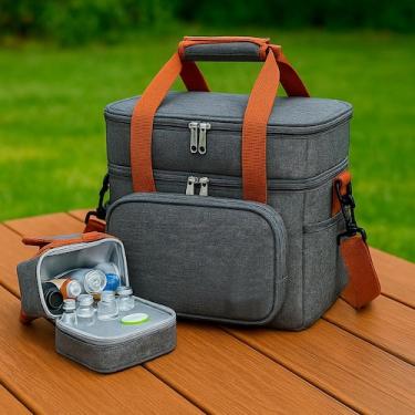 Imagem de Bolsa Térmica Leve Reforçada Lancheira Dobrável - RELET