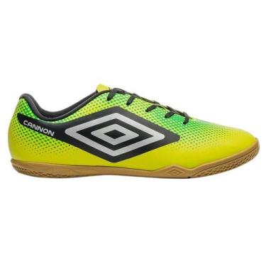 Imagem de Chuteira Futsal Umbro Cannon - Verde 44, Verde, 44