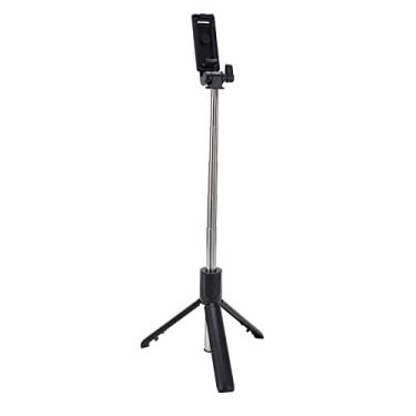 Imagem de Zhjvihx Tripé Giratório para Selfie Stick, tripé Portátil de 5 Seções para Selfie Stick Rotação de Inclinação de 270 ° Substituível para Telefones Celulares para Transmissão Ao Vivo
