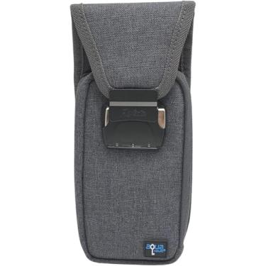 Imagem de AquaVault Cofre portátil para viagem – Cofre clássico antifurto e resistente a cortes de nylon para praia, piscina, hotel e atividades ao ar livre, Cinza, Mini, Mini