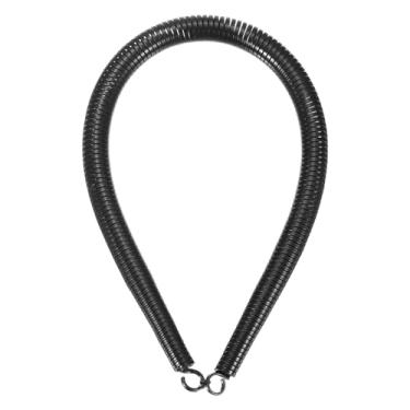 Imagem de HARFINGTON Dobrador de tubo de mola de PVC 17,1 mm OD 520 mm de comprimento tipo C mola de dobra de tubo para dispositivos de dobra de tubos em energia hidráulica doméstica, preto