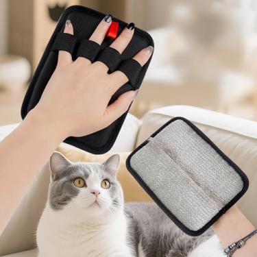 Imagem de Removedor de pelos estático para animais de estimação, eletrostática reutilizável, para sofá, móveis, carpete, assento de carro (cinza)