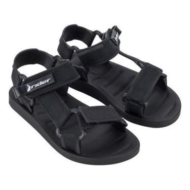 Imagem de Papete Rider Free Style Ii 12347 Sandália Infantil, Preto, 32/33