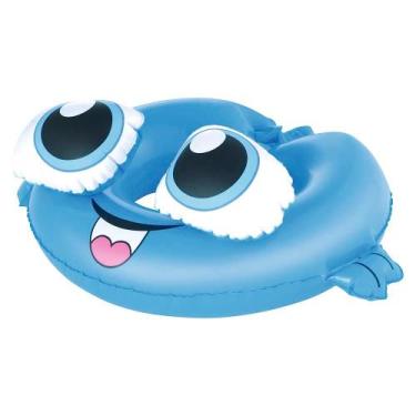 Imagem de Boia Inflável Redonda Bichinhos - Azul - MOR