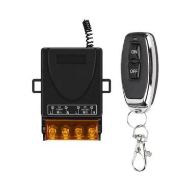 Imagem de Interruptor De Controle Remoto Sem Fio RF 433Mhz, Receptor De Relé De 