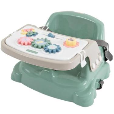 Imagem de Cadeira Didática Infantil Alimentação E Brincadeira - Verde - Poliplac