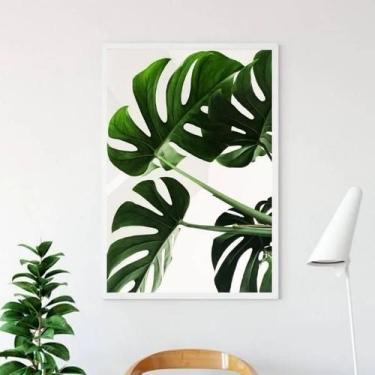 Imagem de Quadro Fotografia Costela De Adão 45X34Cm Com Vidro Preta - Quadros On