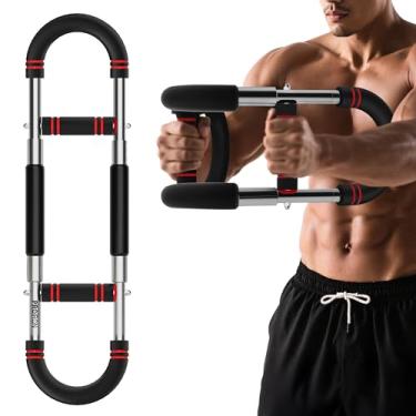 Imagem de PROIRON Treinador de braço Twister, equipamento de treino de peito ajustável, treinador de braço para homens, treinamento muscular de ombro, equipamento de ginástica doméstico portátil resistente à