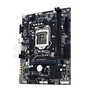 Imagem de Novo ajuste completo para Gigabyte GA-H110M-S2 soquete LGA 1151 Motherboardgaming combo de placa-mãe