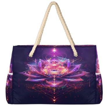 Imagem de hongjinglin Bolsa de praia grande, leve, dobrável, para gatos, fofa, amarela, para piscina, bolsa de ombro, Cor 3, Large