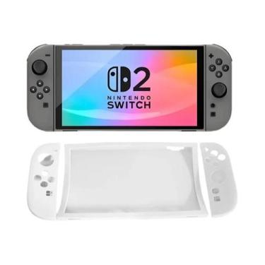 Imagem de Capa De Silicone Colorida Para Console De Jogo Nintendo Switch 2 NS2 C