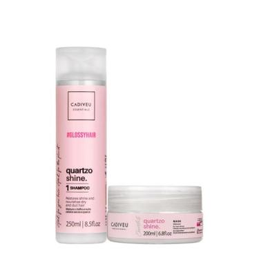 Imagem de Kit Cadiveu Professional Essentials Quartzo Shine Shampoo e Máscara (2