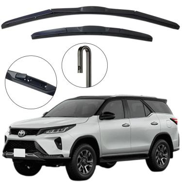 Imagem de Kit Palheta Dianteira Sw4 2016 a 2024 Limpador de Parabrisa de Silicone