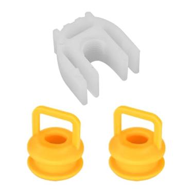 Imagem de HHZL Bucha de cabo de câmbio para Chevy Silverado 1500 2500 3500 Buick Cadilac GMC RAM JEEP Dodge, kit de reparo de bucha de ligação de câmbio de transmissão 14104 52855956AG 15276979 (3PCS)