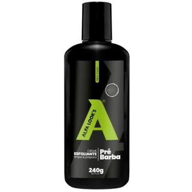 Imagem de Creme Esfoliante Pré Barba Alfa Looks 240g Limpeza Facial - Alfa Look'