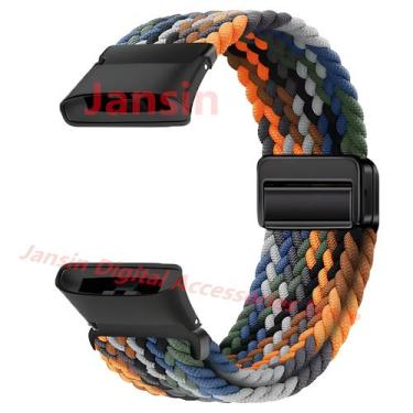 Imagem de Pulseira Esportiva Magnética De Nylon Para Redmi Watch 3, Laço Substit