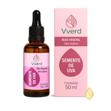 Imagem de Óleo De Uva 50ml Vegetal Prensado a Frio,100% Puro e Vegano Alto Poder De Hidratação Para Corpo e Rosto Vverd